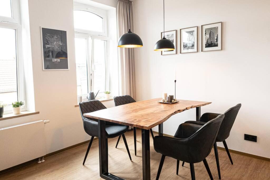 Luxus-Apartment In Leipzig Mit Privat-Parkplatz Eksteriør billede