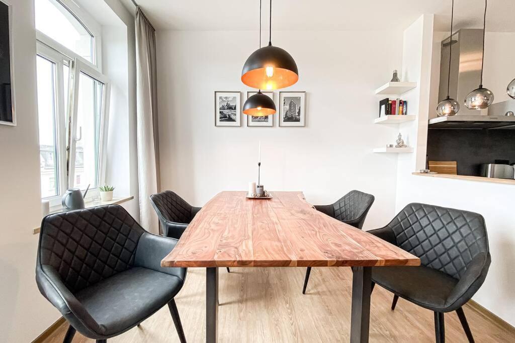 Luxus-Apartment In Leipzig Mit Privat-Parkplatz Eksteriør billede