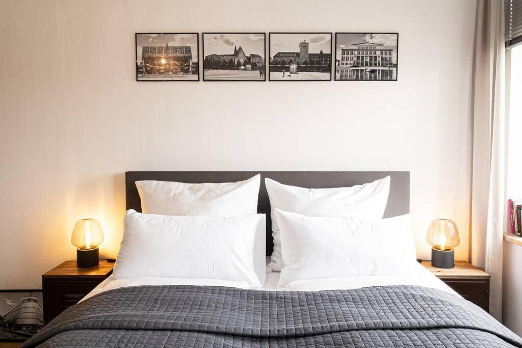 Luxus-Apartment In Leipzig Mit Privat-Parkplatz Eksteriør billede