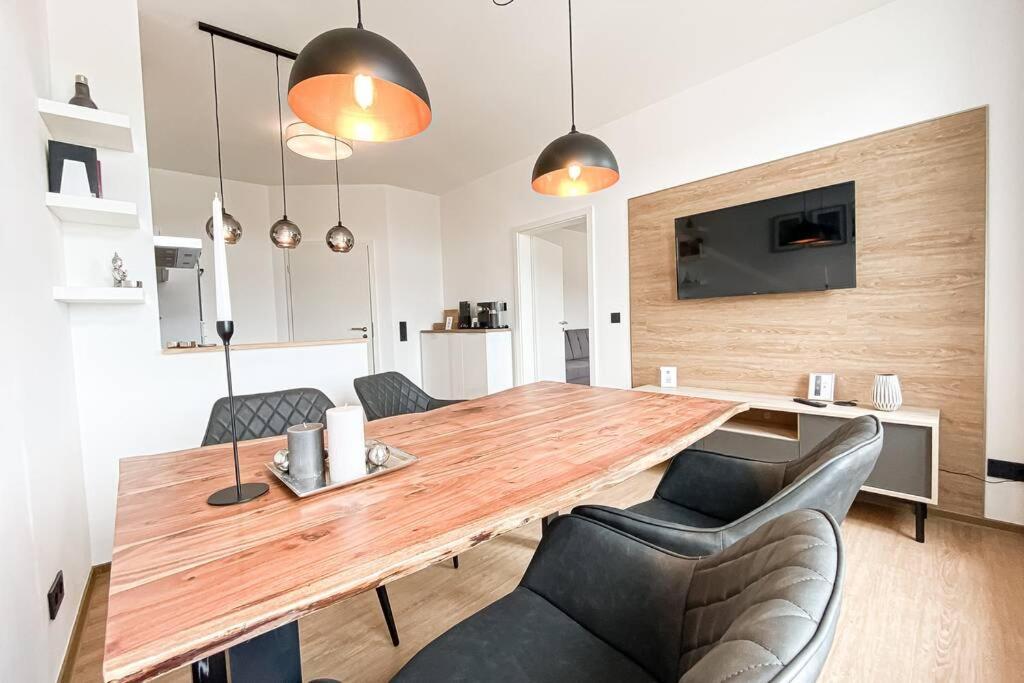 Luxus-Apartment In Leipzig Mit Privat-Parkplatz Eksteriør billede