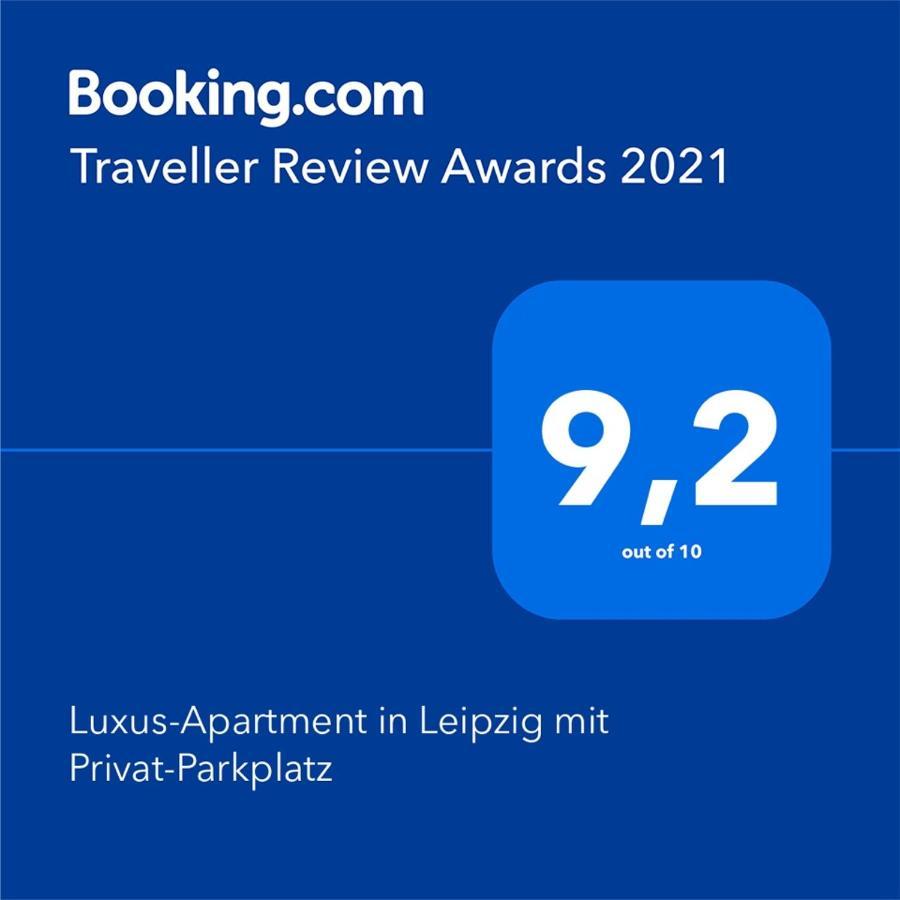 Luxus-Apartment In Leipzig Mit Privat-Parkplatz Eksteriør billede