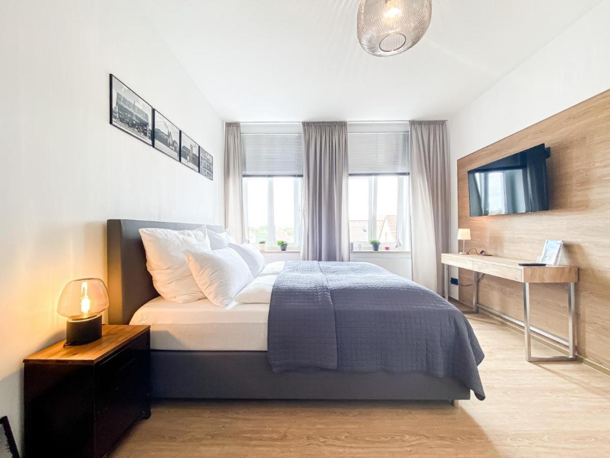 Luxus-Apartment In Leipzig Mit Privat-Parkplatz Eksteriør billede